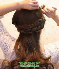 发型扎法视频成人女孩,成人女孩时尚发型扎法教程